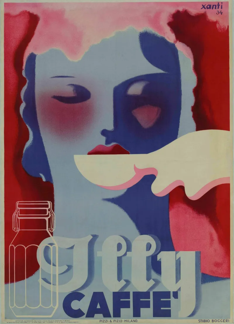 Xanti Schawinsky, ‘Advertising for “Illy Caffè”’, 1934. Offset print. 65 x 48 cm