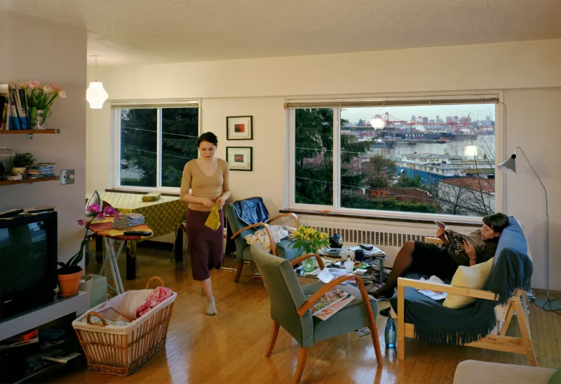 JEFF WALL A view from an apartment Jeff Wall