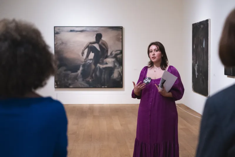 Visite guidée de l'exposition "Lynette Yiadom-Boakye. Fly In League With The Night"