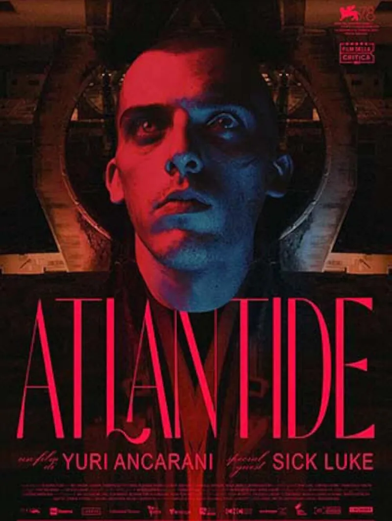 Film poster of ‘Atlantide’ (2021) by Yuri Ancarani, 100 min