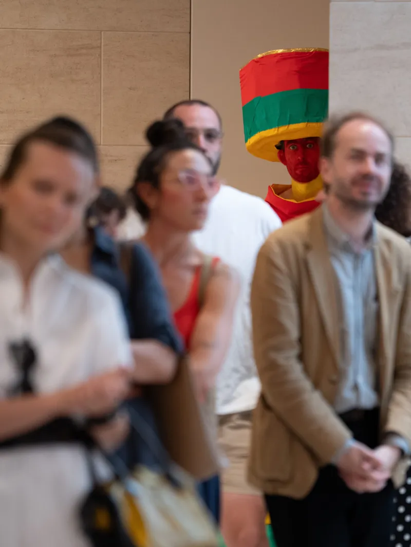 Performance ‘Xanti Shenanigans’ by Monster Chetwynd. 11.07.2024, Mudam Luxembourg. Photo: Makoto C. Ôkubo © Mudam Luxembourg