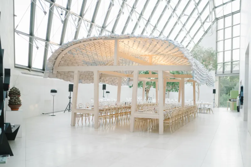 Mudam Café Ronan and Erwan Bouroullec design Photo Marion Dessard 1
