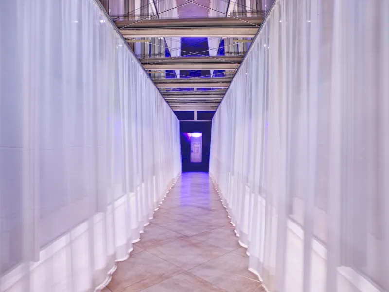 View of the exhibition ‘A Model: Prelude − Rayyane Tabet. Trilogy’, 01.12.2023 – 12.05.2024, Mudam Luxembourg © Photo: Rémi Villaggi – Metz | Mudam Luxembourg