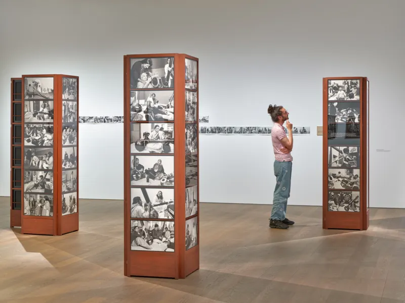Vue de l'exposition "Dayanita Singh. Dancing with my Camera", 12.05 – 10.09.2023 Mudam Luxembourg © Photo : Studio Rémi Villaggi | Mudam Luxembourg