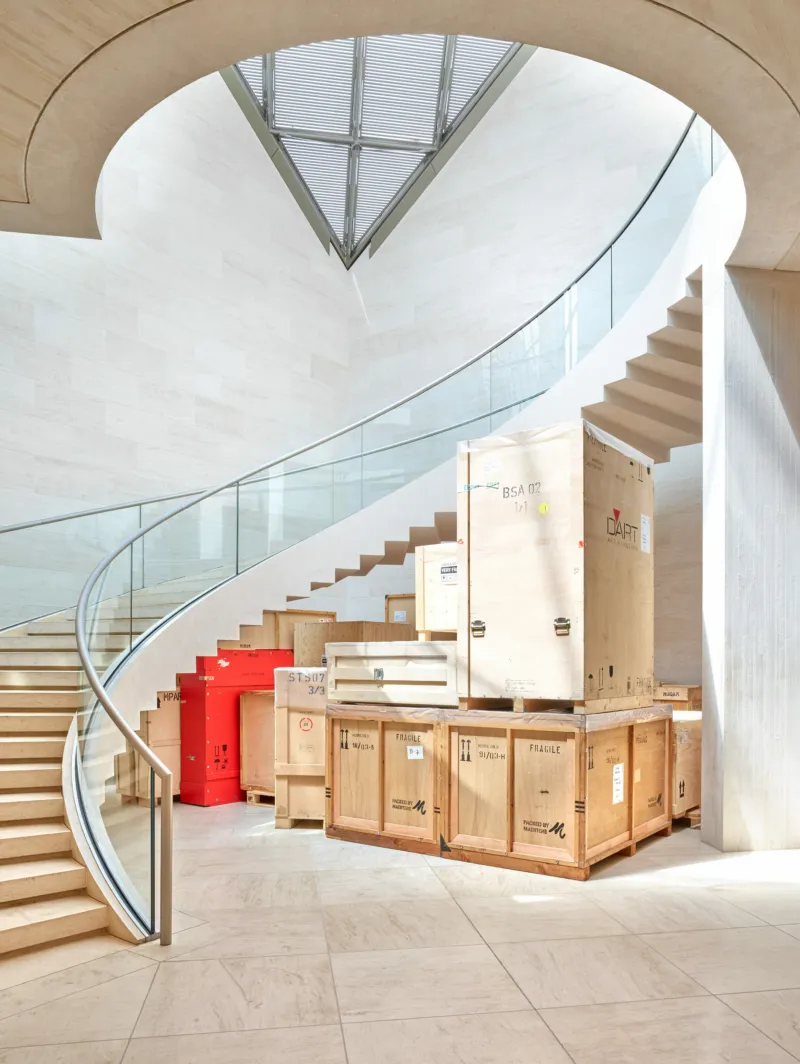 View of the exhibition ‘Deep Deep Down’. 30.06.2023 – 25.02.2024, Mudam Luxembourg © Photo : Studio Rémi Villaggi | Mudam Luxembourg