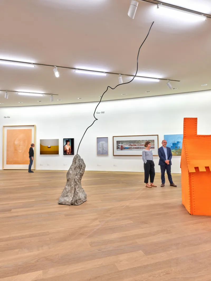 View of the exhibition ‘Deep Deep Down’. 30.06.2023 – 25.02.2024, Mudam Luxembourg © Photo : Studio Rémi Villaggi | Mudam Luxembourg