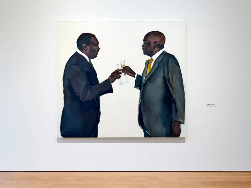 Vue de l'exposition "Lynette Yiadom-Boakye. Fly In League With The Night", 01.04 – 05.09.2022, Mudam Luxembourg