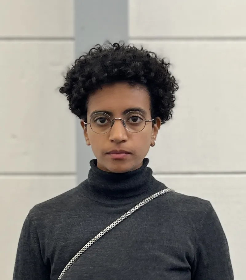 Portrait of Salma Mochtari by Victorine Grataloup