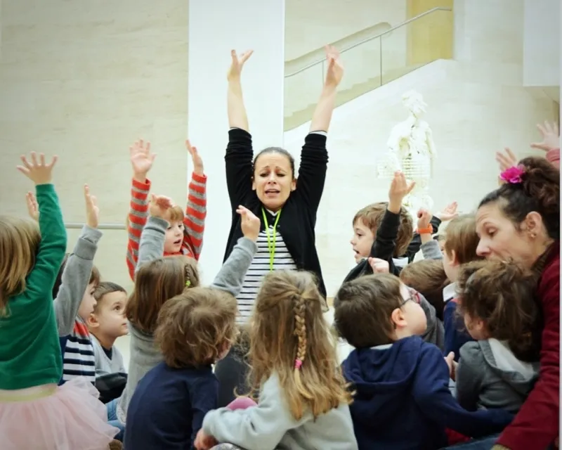 “Once upon a time” visit at Mudam, 2015. © Photo: Mudam Luxembourg