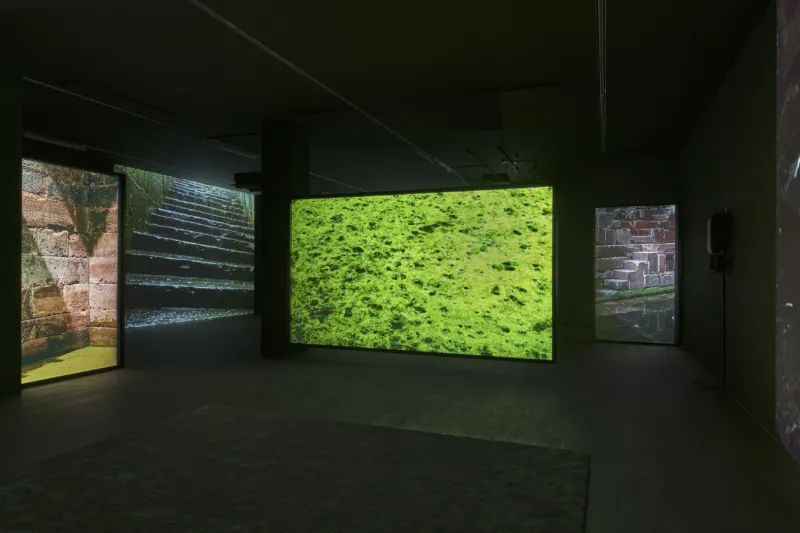 Vue All Things Pass DARREN ALMOND TIMESCAPE Mudam def image