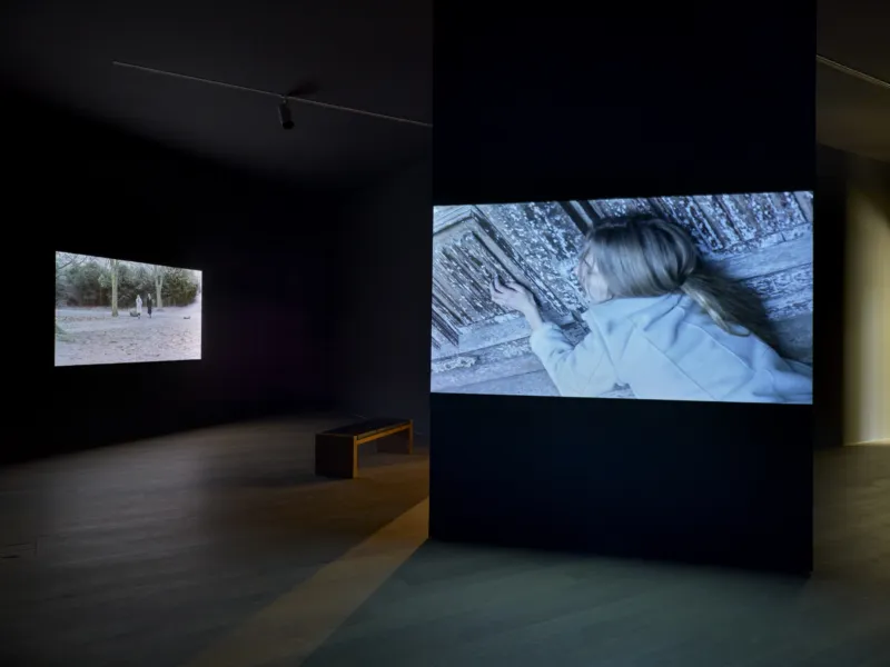 Vue MARTIN EDER Videos 1 Remi Villaggi Mudam Luxembourg