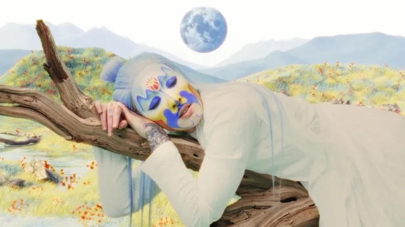 Sin Wai Kin, ‘The Universe’, 2023. Vidéo 4K, couleur, silencieux. 4 min 49 sec. Éd. 1/5 + 2 EA. Collection Mudam Luxembourg – Musée d’Art Moderne Grand-Duc Jean. Donation 2023 – Baloise © Photo : Courtesy de l’artiste et de Soft Opening, Londres