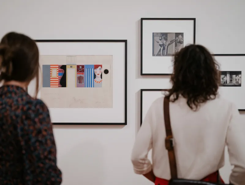 View of the exhibition ‘Xanti Schawinsky: Play, Life, Illusion – a Retrospective’, Mudam Luxembourg. Photo: Marion Dessard © Mudam Luxembourg