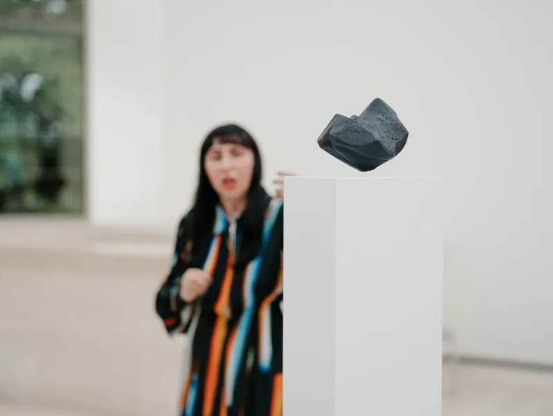 View of the exhibition ‘Agnieszka Kurant. Risk Landscape’, Mudam Luxembourg. Photo: Marion Dessard © Mudam Luxembourg