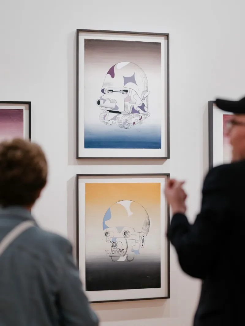 View of the exhibition ‘Xanti Schawinsky: Play, Life, Illusion – a Retrospective’, Mudam Luxembourg. Photo: Marion Dessard © Mudam Luxembourg