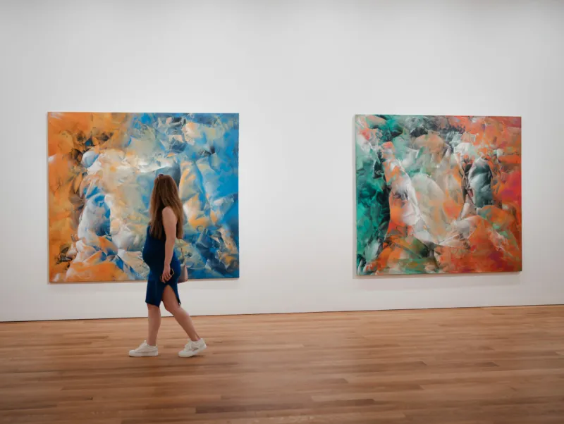 View of the exhibition ‘Xanti Schawinsky: Play, Life, Illusion – a Retrospective’, Mudam Luxembourg. Photo: Marion Dessard © Mudam Luxembourg