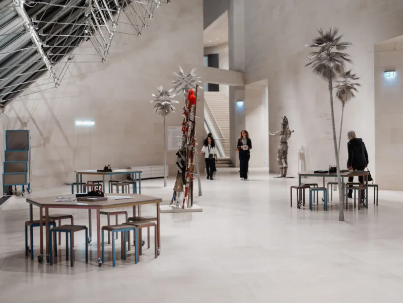 Exhibition view ‘Jardin des possibles’, Mudam Luxembourg. Photo : Marion Dessard © Mudam Luxembourg