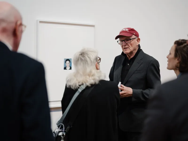 Wilhelm Schürmann at Mudam, 2025. Photo: Marion Dessard © Mudam Luxembourg