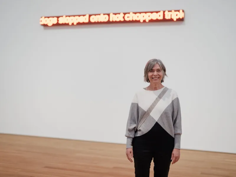 Carine Krecké at Mudam, 2025. Photo: Marion Dessard © Mudam Luxembourg