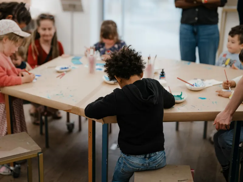 Kids Take Over Day, 06.07.2023, Mudam Luxembourg. Photo: Marion Dessard © Mudam Luxembourg