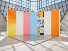 Michel Majerus, ‘SINNMASCHINE’, 1997. Collection Mudam Luxembourg. Acquisition 2023 – avec le soutien des membres du Cercle des collectionneurs du Mudam Luxembourg. Vue de l’exposition ‘Michel Majerus: SINNMASCHINE’, Mudam Luxembourg, 31.03 – 10.10.2023. Photo : Mareike Tocha © Mudam Luxembourg © Michel Majerus Estate, 2024