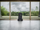 Serge Ecker, Catherine Lorent et Claudia Passeri, ‘sHe is the future’, 2018. Collection Mudam Luxembourg. Exhibition view ’Dodeka: 12 Works for 12 Cantons‘, Centre nature et forêt Biodiversum, Remerschen. Photo: Mike Zenari © Mudam Luxembourg