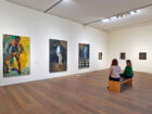 Vue de l'exposition "Lynette Yiadom-Boakye. Fly In League With The Night", 01.04 – 05.09.2022, Mudam Luxembourg